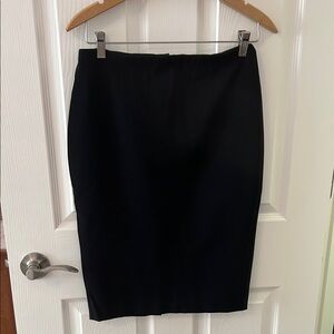 Express Elegant Black Pencil Skirt